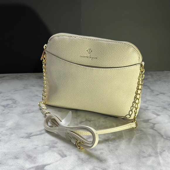 Nanette Lepore Handbags - Nanette Lepore Cream Crossbody Bag